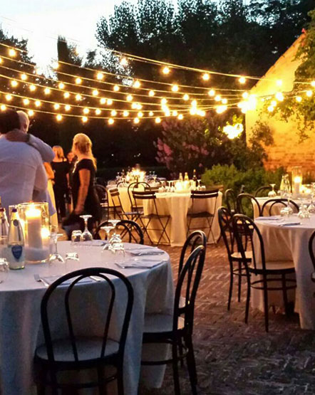 cena nella notte di San Lorenzo