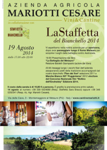 La staffetta del Bianchello 2014